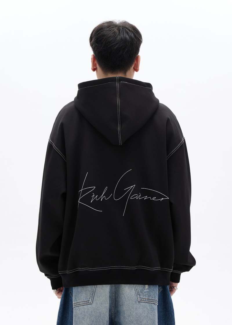 RICHGAINER Zipup - Black