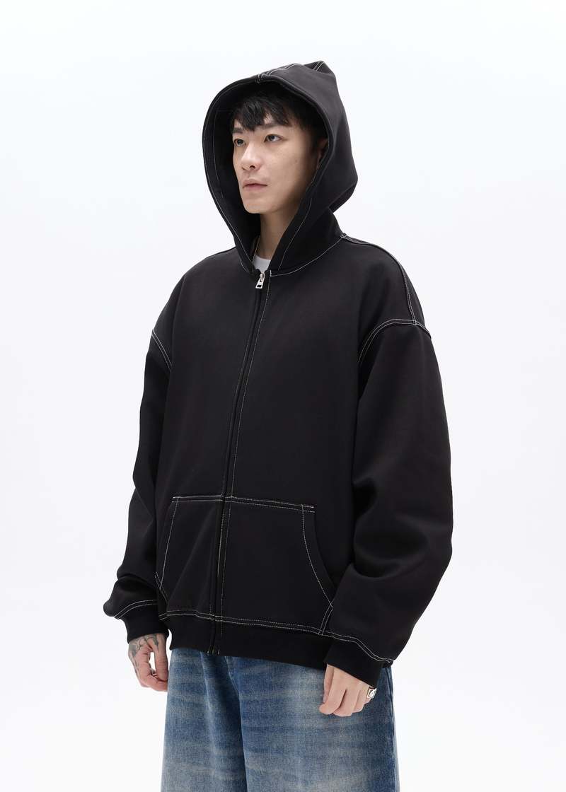 RICHGAINER Zipup - Black