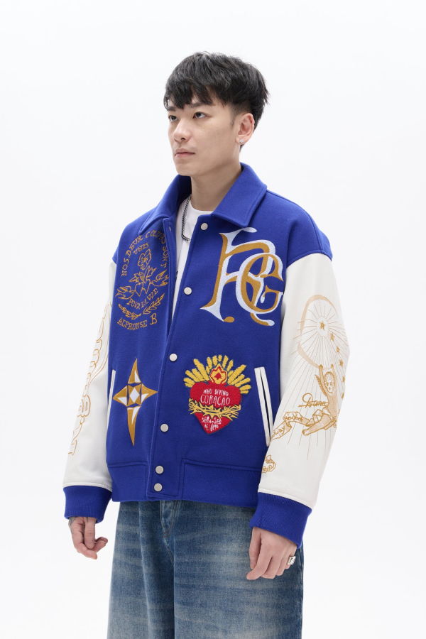 RICHGAINER Dove Jacket - Blue