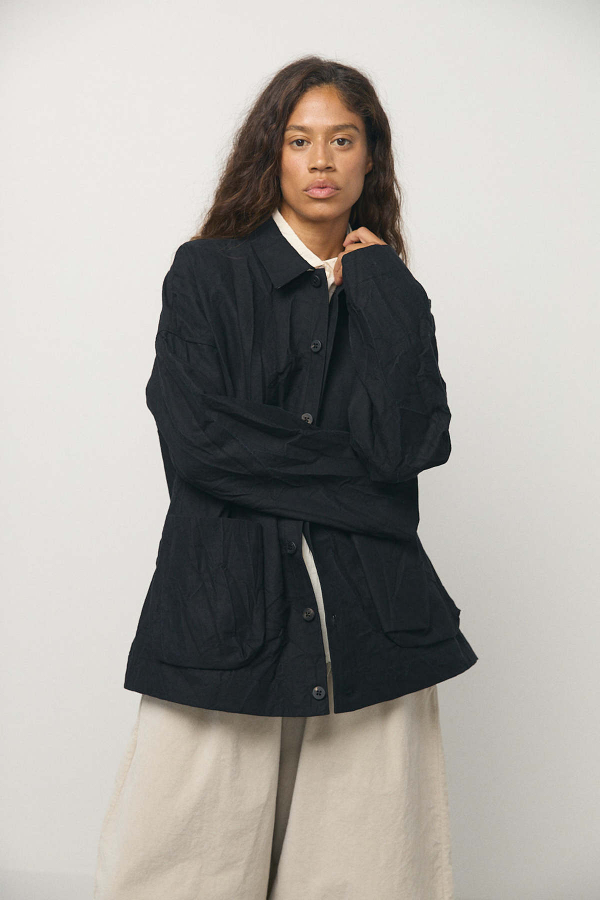 Album di Famiglia Crash Overshirt - Midnight - Image 7 of 11