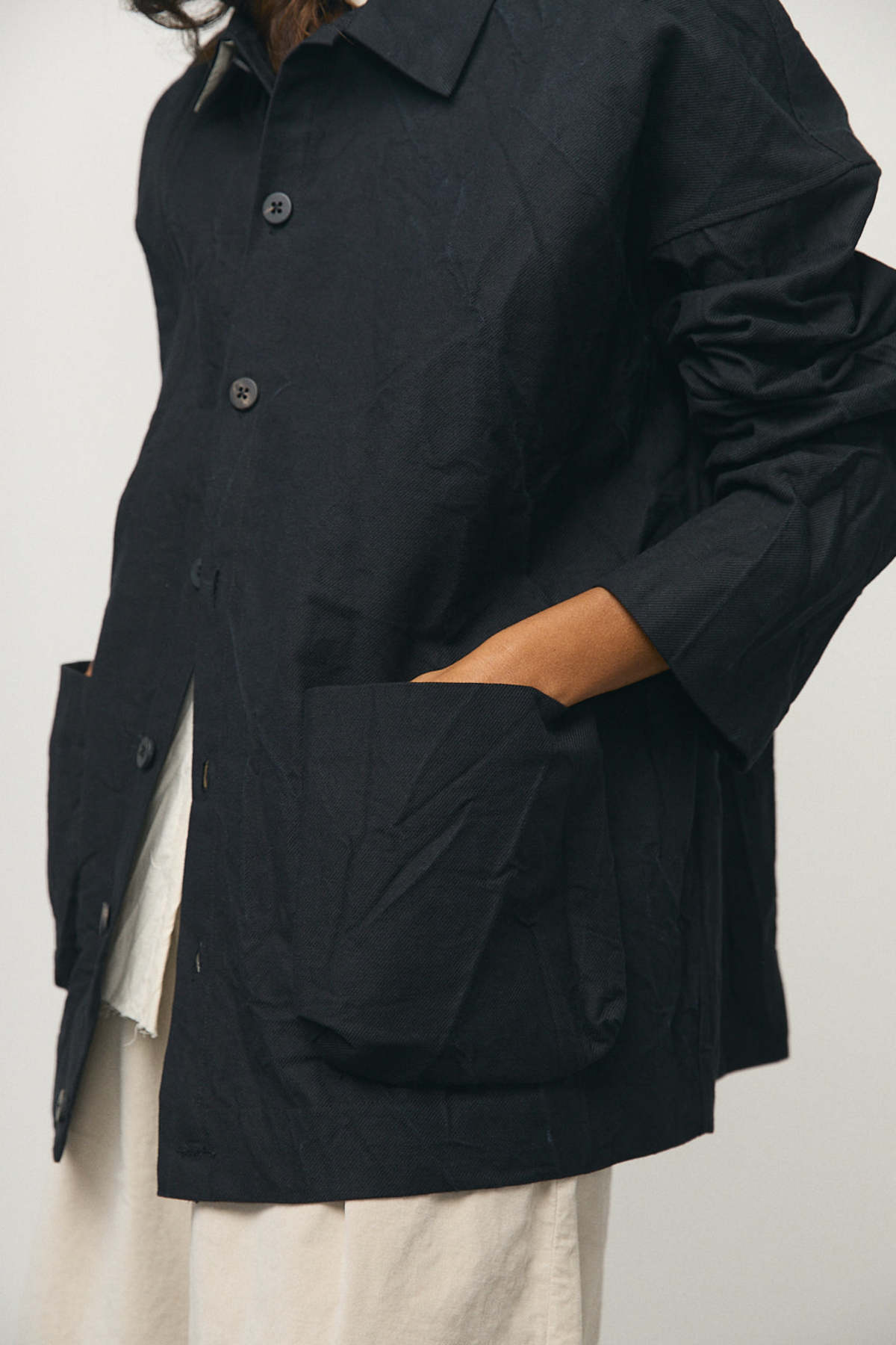 Album di Famiglia Crash Overshirt - Midnight - Image 8 of 11