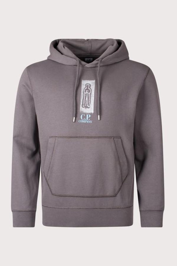 C.P. Company Hoodie - Smoked Pearl