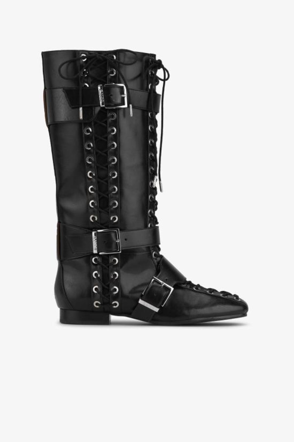 Ganni Boots - Black - Image 1 of 3