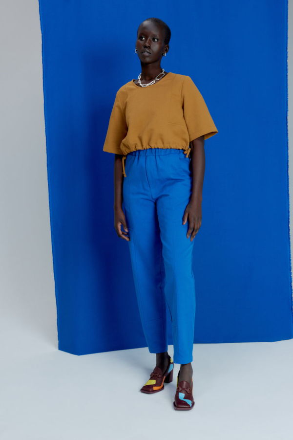 Eve Gravel Haut HAVANA Crop top - Honey/Majorelle