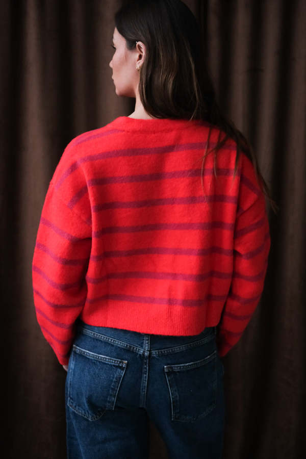 Callahan Fiona Cardigan - Red