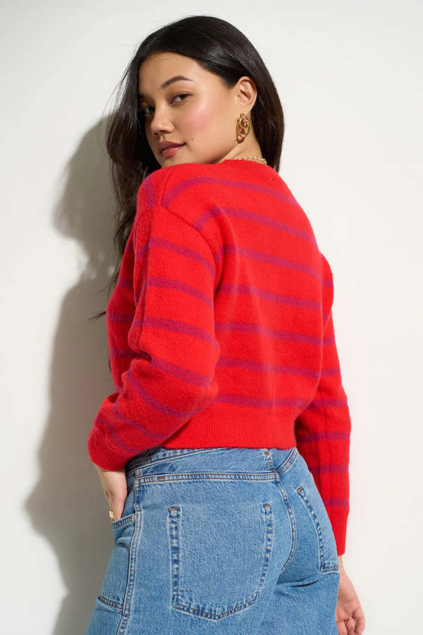 Callahan Fiona Cardigan - Red