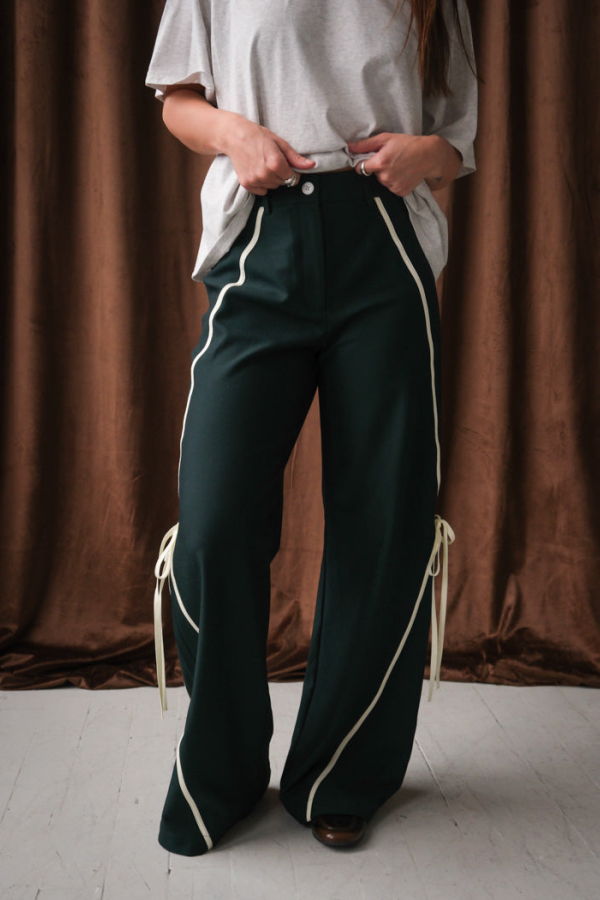 LAAGAM Vicky Pants - Green