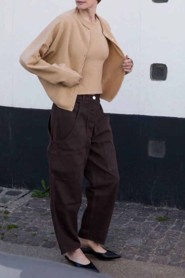 James Street Co Peri Cardigan - Maple