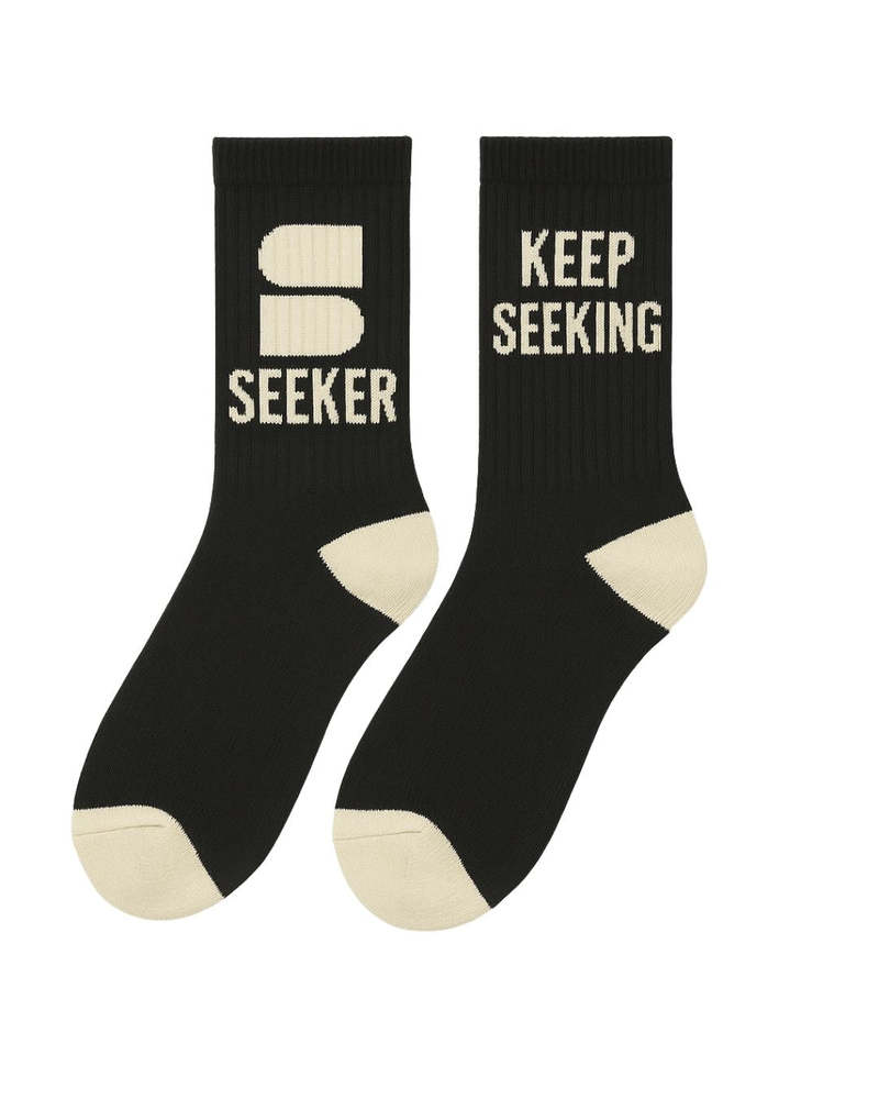 S E E K E R Keep Seeking Socks