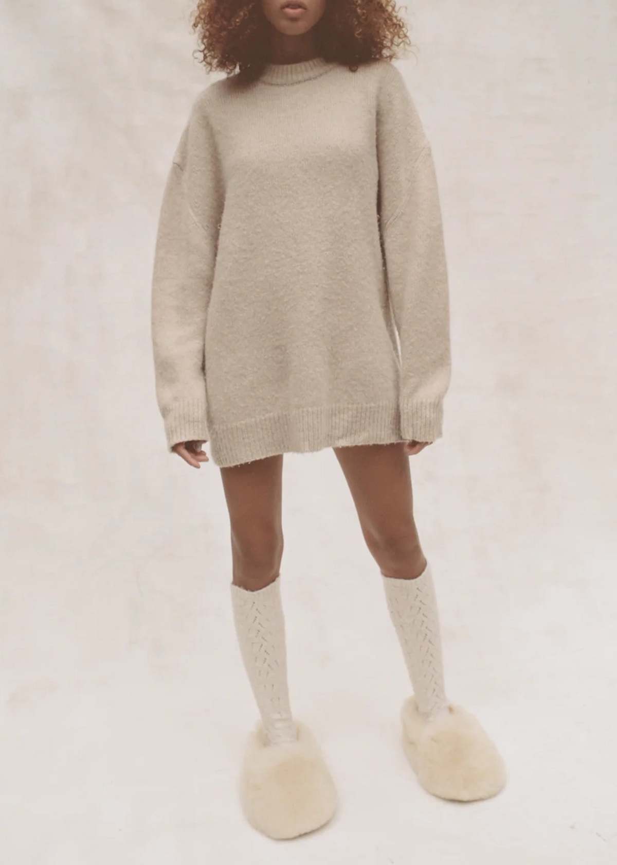 Intiearth Cozy Alpaca Slipper - Image 4 of 5