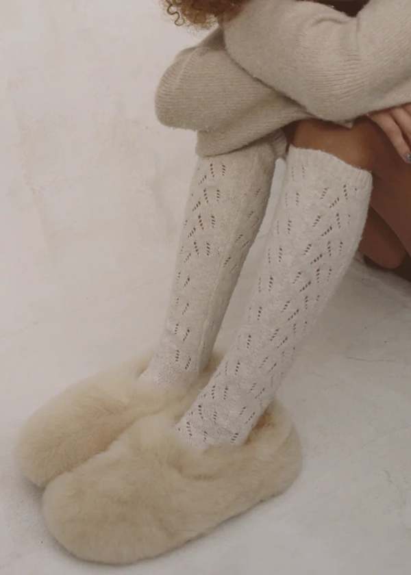 Intiearth Cozy Alpaca Slipper