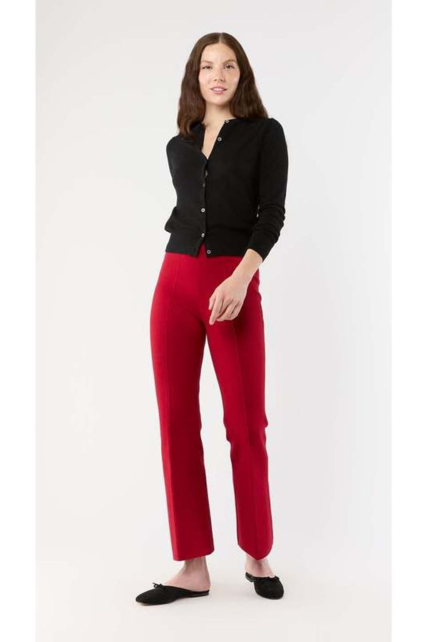 MASHBURN Lara Pant - Red Supima Cotton