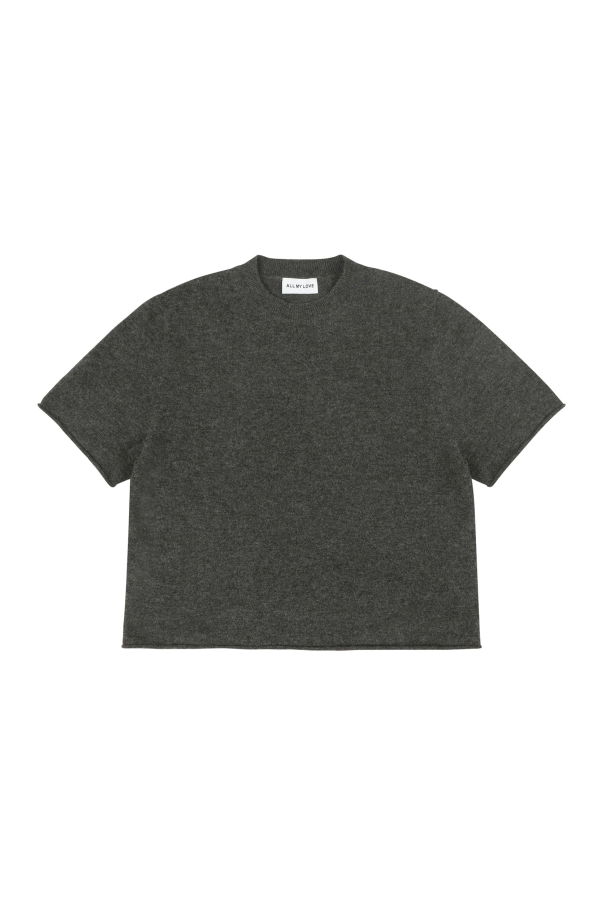 All My Love Ava Top - Charcoal