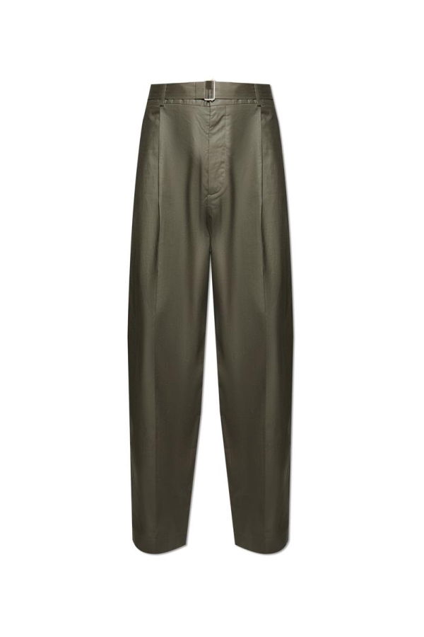 Acne Studios Pants With Logo - Green