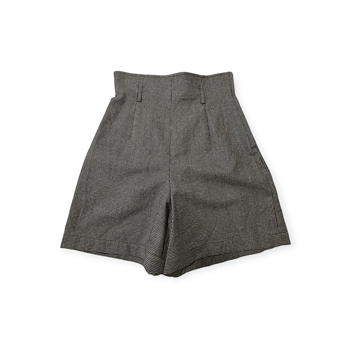 Comme des Garçons Houndstooth Wool Shorts - Image 3 of 7