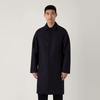 Sunspel Boiled Wool Jersey Coat - Thumbnail 3