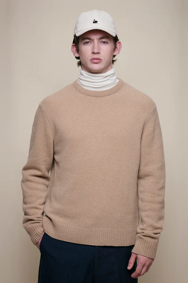 Merz b. Schwanen CASH01.11 Recycled Cashmere Crewneck Sweater