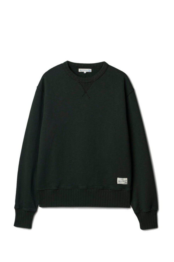 Merz b. Schwanen Textured Heavyweight Rugged Fleece Sweatshirt