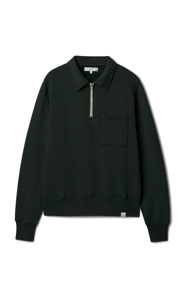 Merz b. Schwanen Zip Collar Sweatshirt