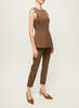 Veronica Beard Jessup Vest - Walnut - Thumbnail 3
