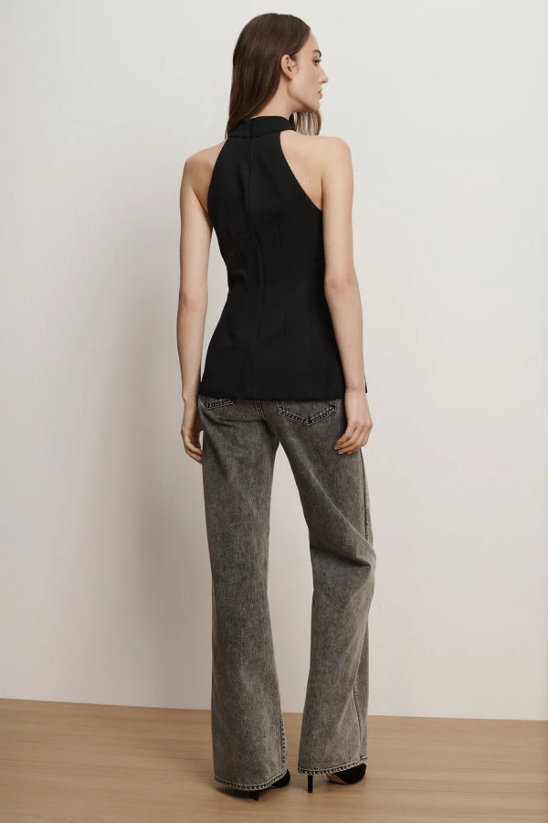 Veronica Beard Johanne Top - Black