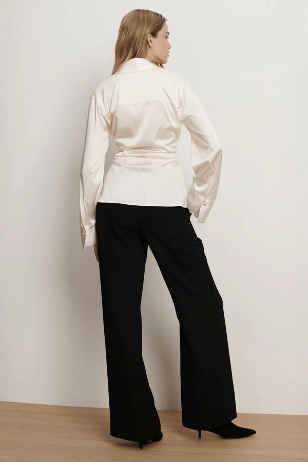 Veronica Beard Shiona Blouse - Dove