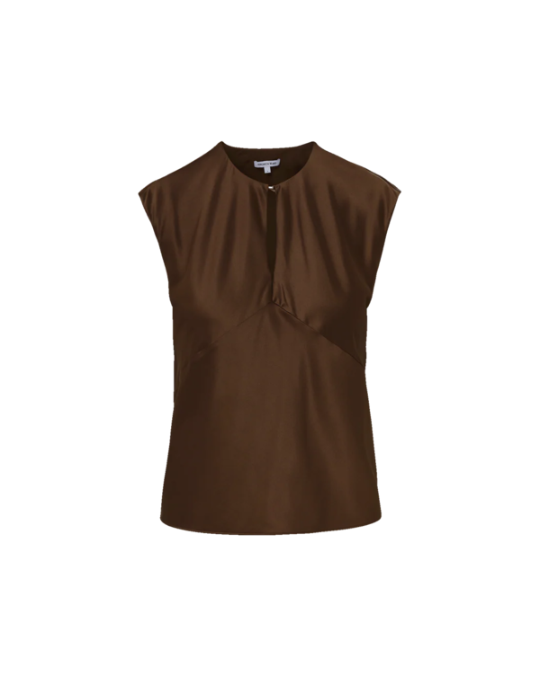 Veronica Beard Sparrow Top - Walnut