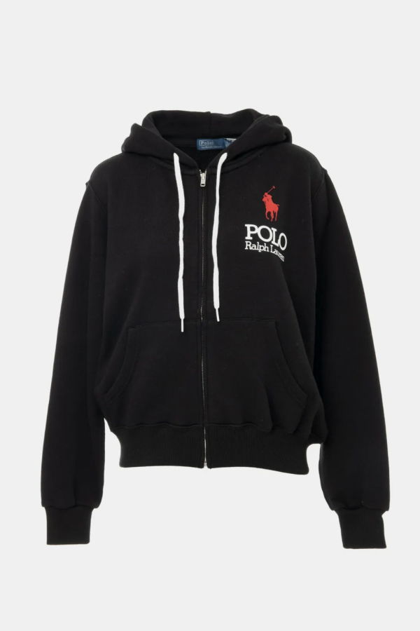 Polo Ralph Lauren Polo Pony Zip-Up Hoodie - Polo Black