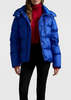 Polo Ralph Lauren Blue Hooded Puffer Jacket - New Iris Blue - Thumbnail 2