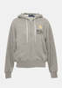 Polo Ralph Lauren Polo Pony Zip-Up Hoodie - Dark Vintage Heather - Thumbnail 1