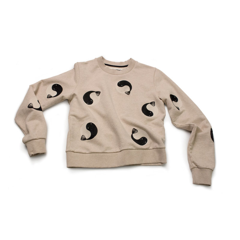 Henrik Vibskov Wing Wang Sweatshirt - Beige | Garmentory