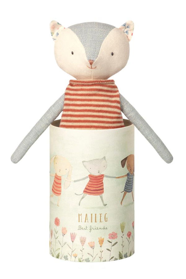 Maileg Best Friends Kitten Cat Doll - Multicolour