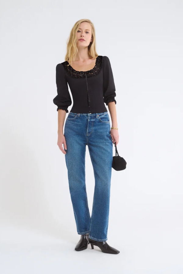 RUMORED Balthazar Top - Black