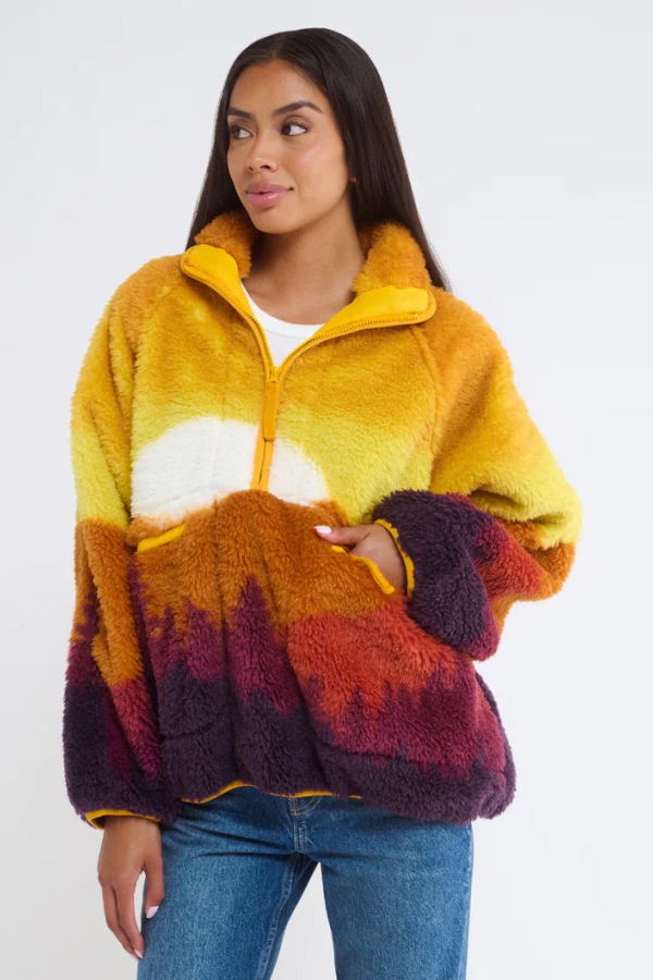 RUMORED Sun Valley Sherpa Jacket - Sierra Sundown