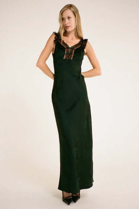 RUMORED Crossroads Maxi Dress - Ivory | Garmentory