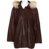 Masens Skinnindustri (Sweden) Vintage, 1970s, Lamb Nappa, Mink - Thumbnail 1