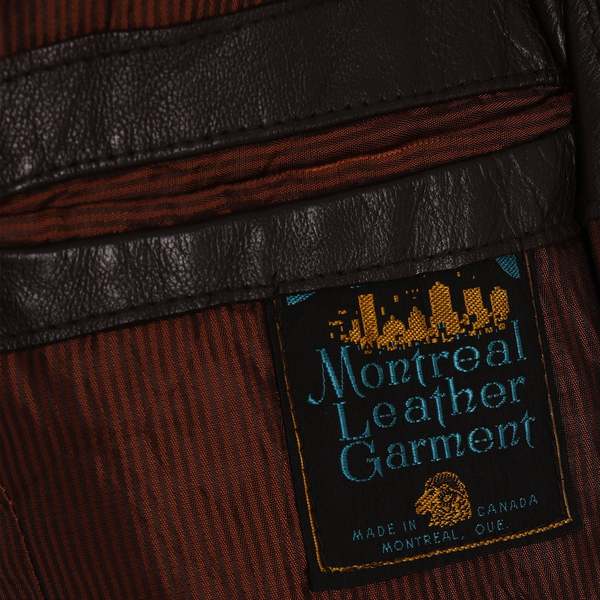 (Canada) Vintage, 1980s, Montreal, Lamb Nappa