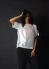 Conifer Shimmer Tee - White/Silver - Thumbnail 3