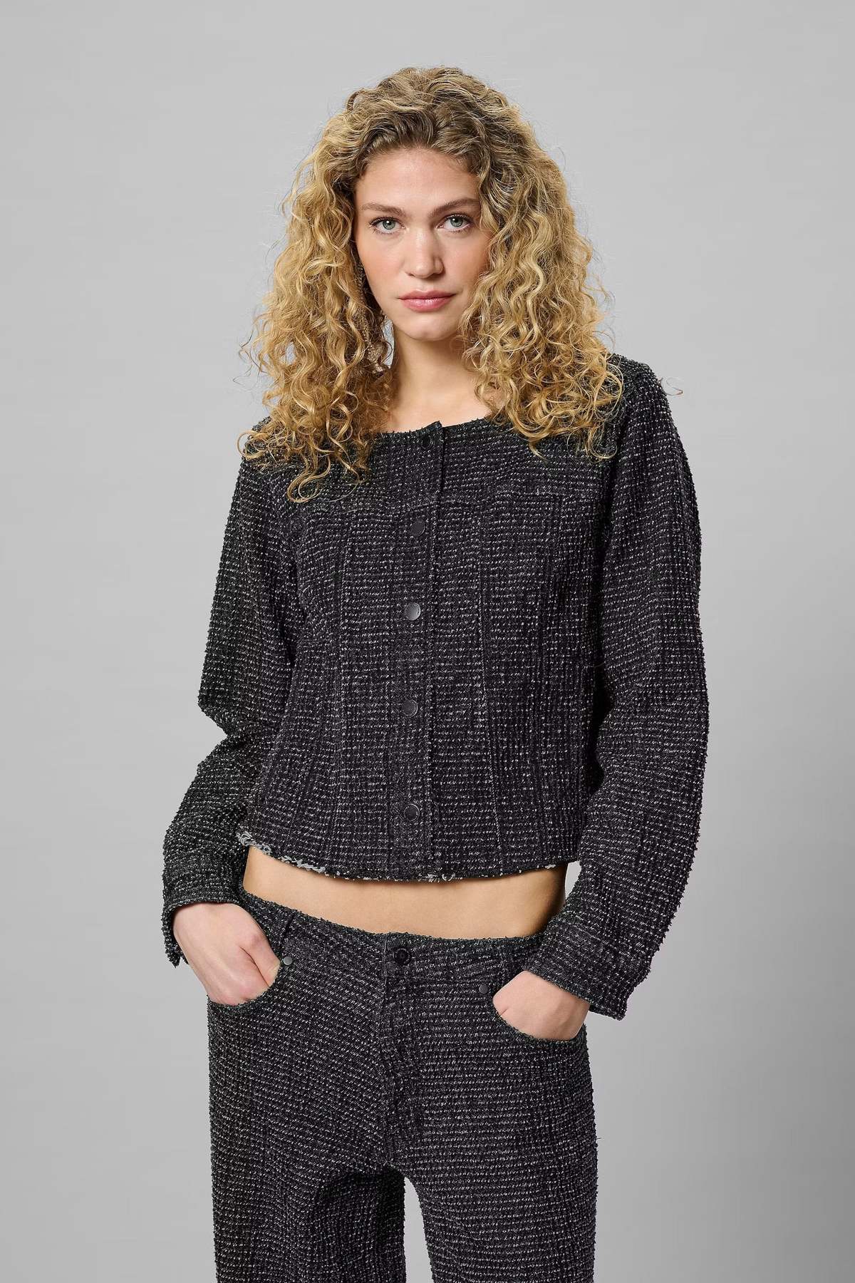 my essential wardrobe Esme Short Jacket - Image 1 of 5
