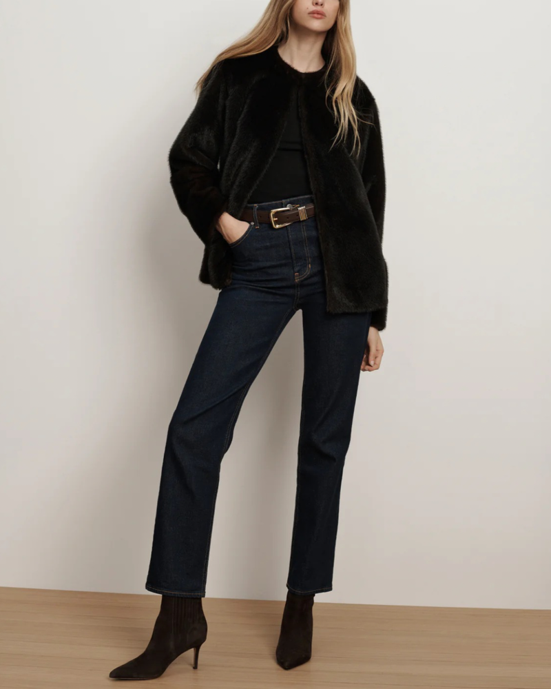 Veronica Beard Arch Belt - Espresso