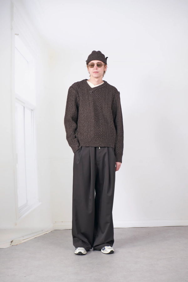 Camiel Fortgens Frankenstein Cable Knit Knit