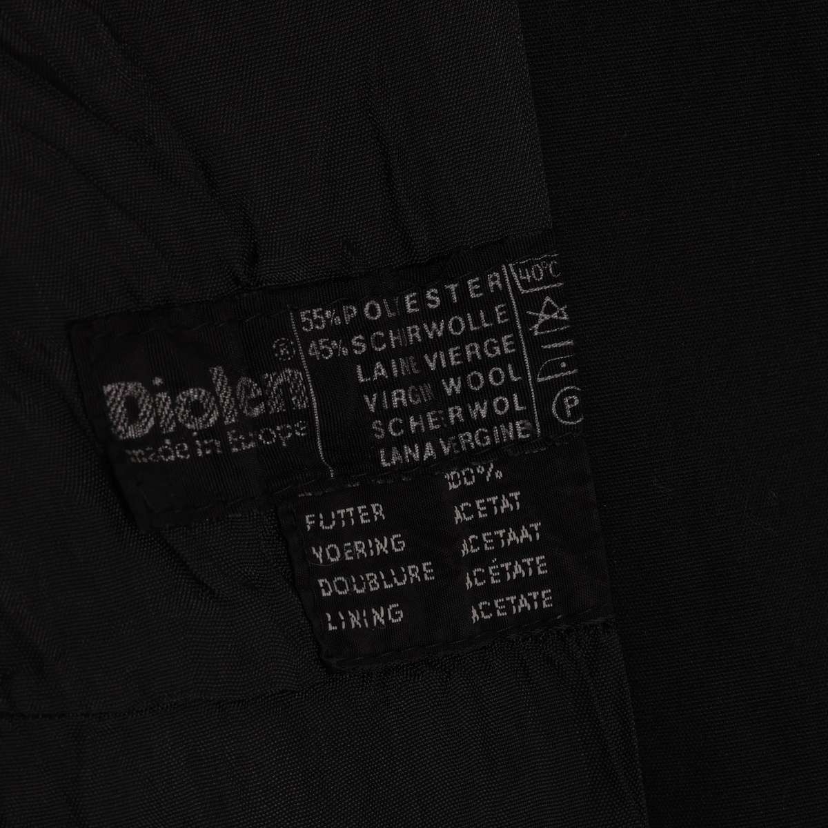 (West Germany) Vintage, 1970s, Diolen - Image 4 of 4