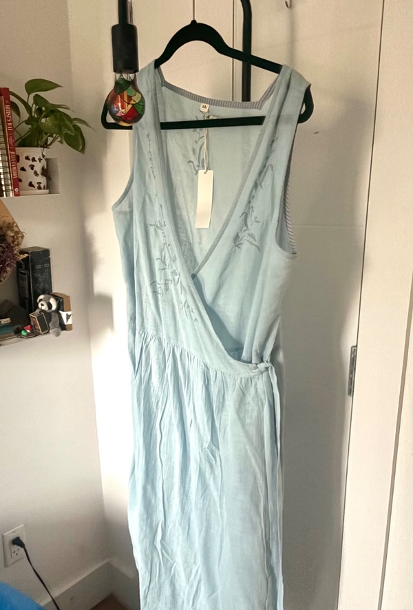 Runaway Bicycle Nadia Dress - Light Indigo