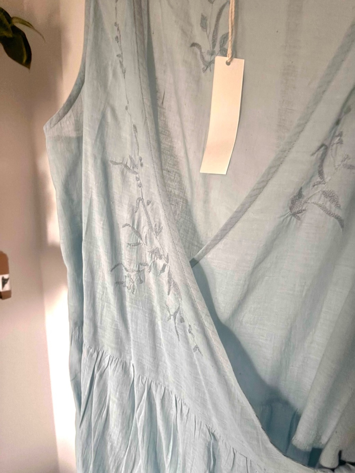 Runaway Bicycle Nadia Dress - Light Indigo - Image 2 of 5