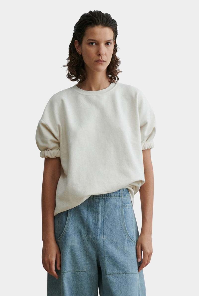Rachel Comey Stanza Sweatshirt - Dirty White
