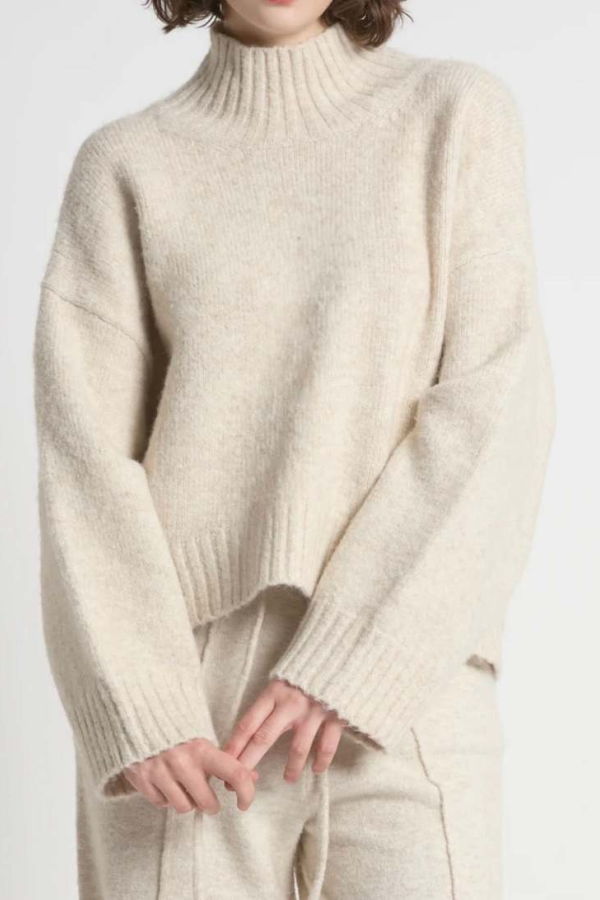 Meg Chunky Mockneck Sweater
