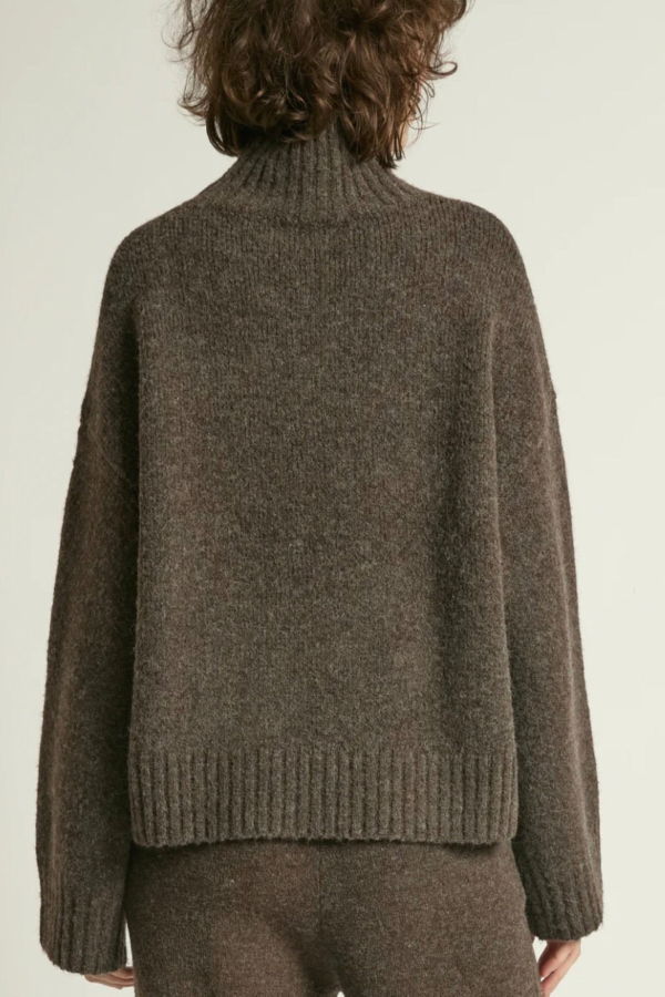Meg Chunky Mockneck Sweater