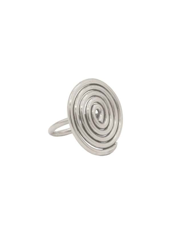 Meg Line & Label Spiral Ring Meg Line & Label Spiral Ring