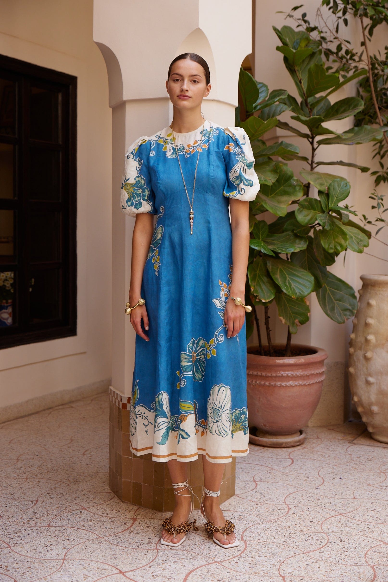Alemais Luda Midi Dress 8 AU / 4 US