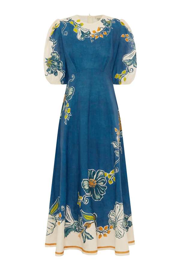 ALEMAIS Luda Midi Dress